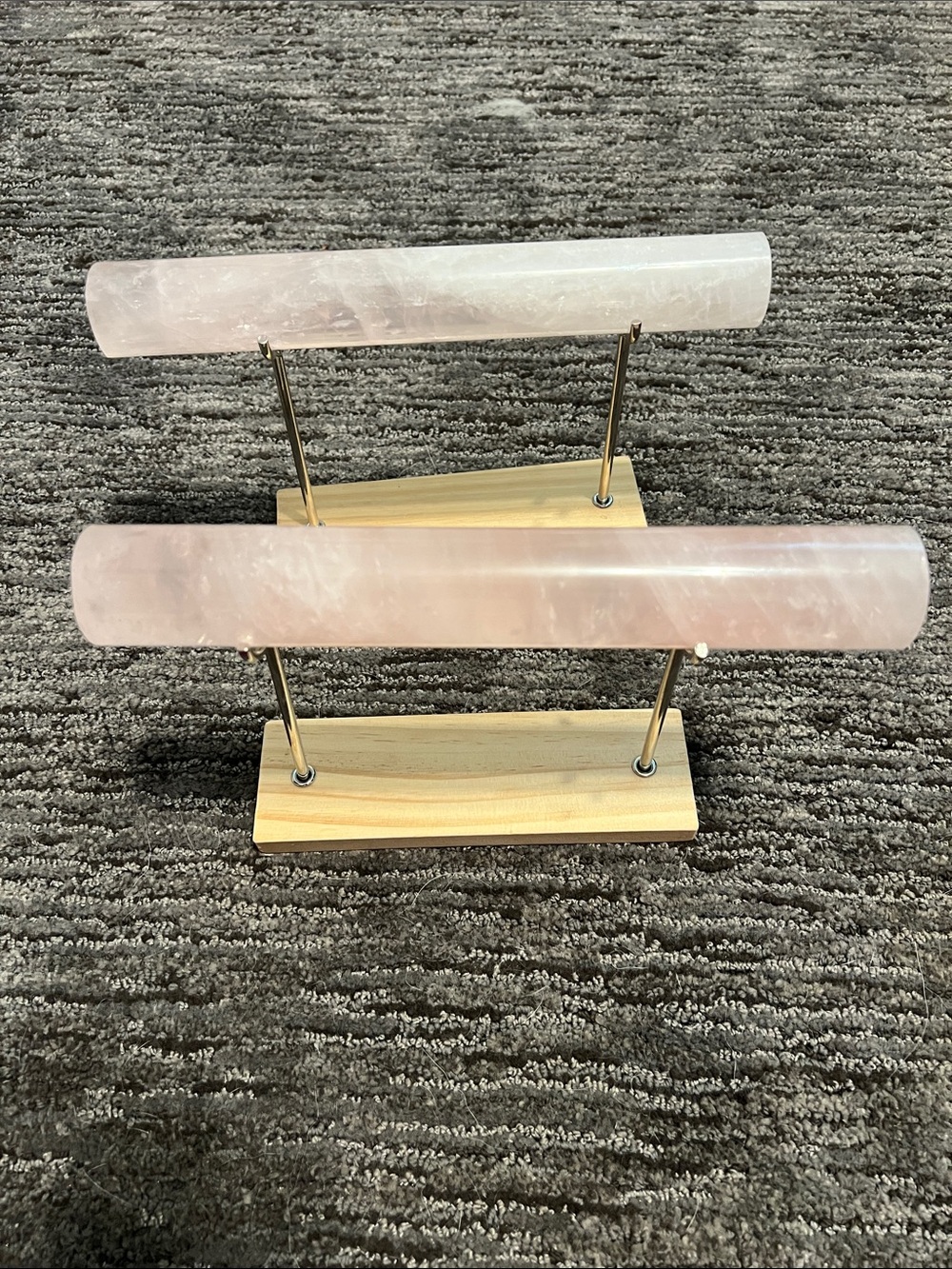 Rose Quartz Bracelet Display Stand